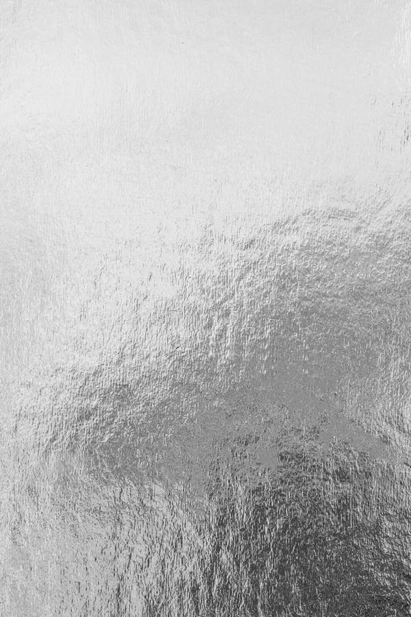 Silver Foil Shiny Metal Texture Background Wrapping Paper for Wallpaper