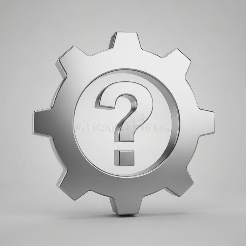 Gear Question Mark Stock Illustrations – 3,534 Gear Question Mark