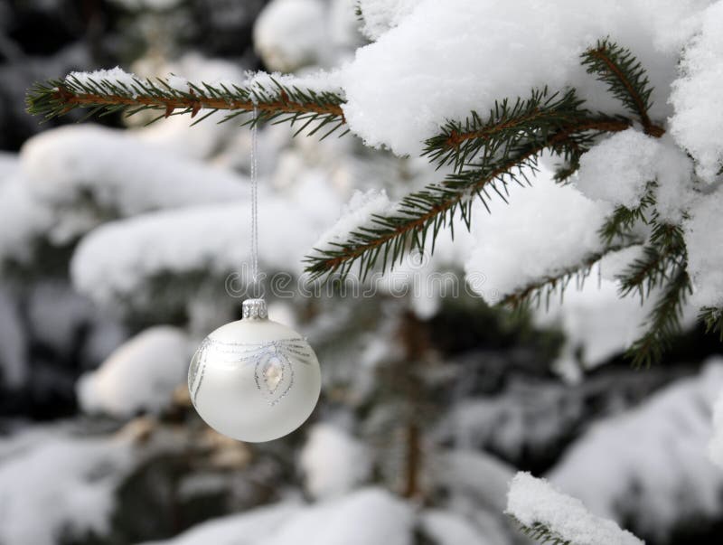 Silver glass ball