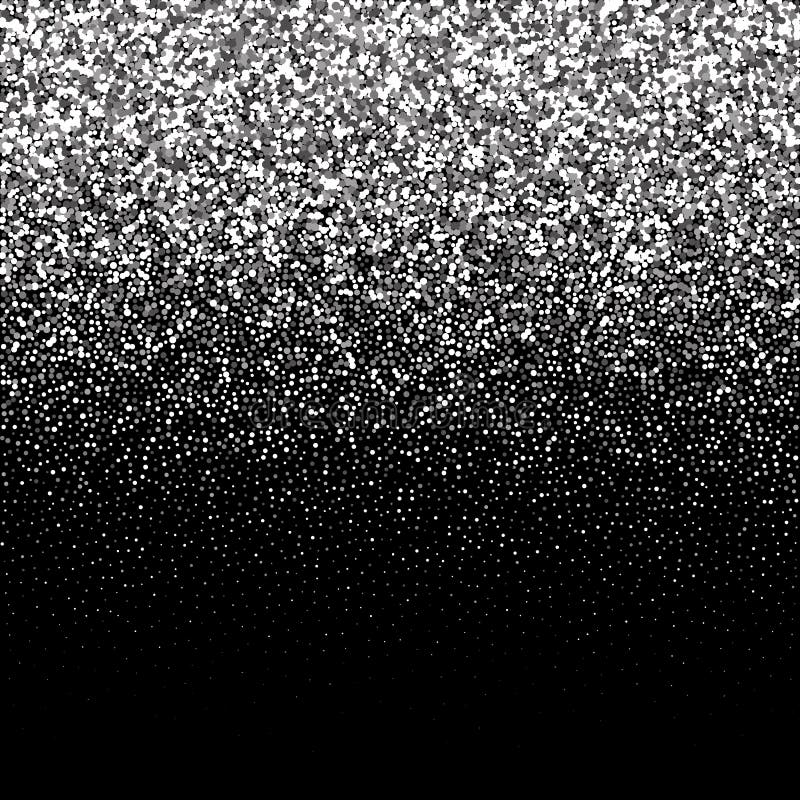 MP Resistente Proportional Silver Glitter on a Black Background. - Vektorgrafik Stock Illustration -  Illustration of glamor, decoration: 151571571