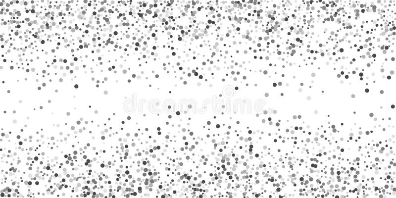 Silver glitter confetti. stock vector. Illustration of glamour - 203355717
