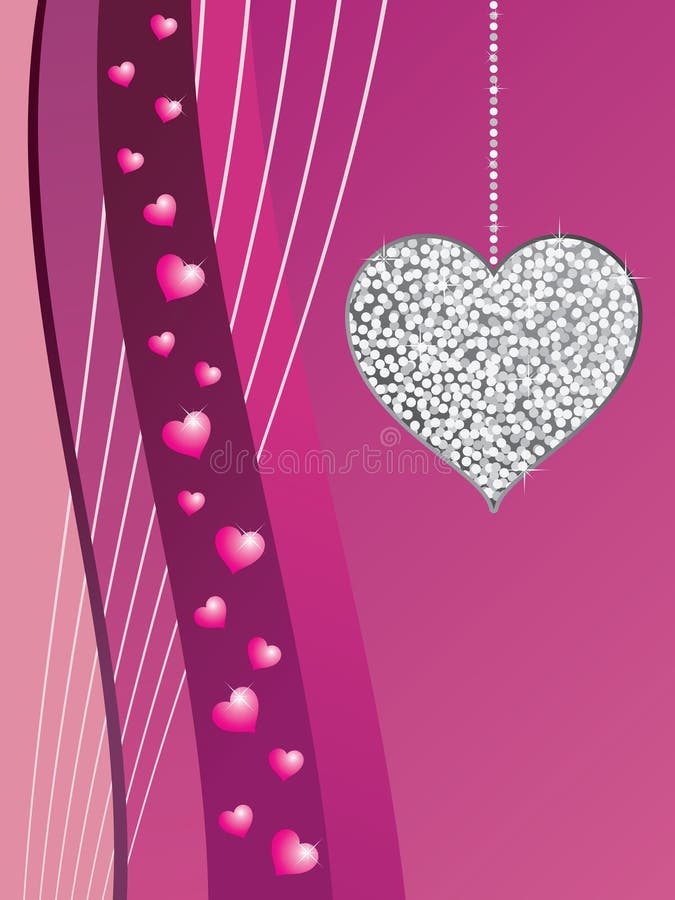 Silver glitter love heart stock vector. Illustration of sparkle 12539192