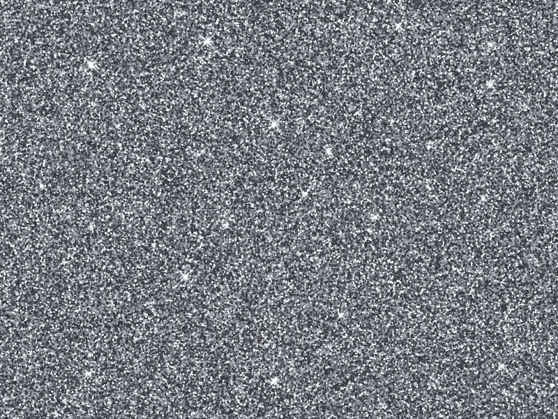 Silver Glitter Shine Background Vector Texture Stock Vector