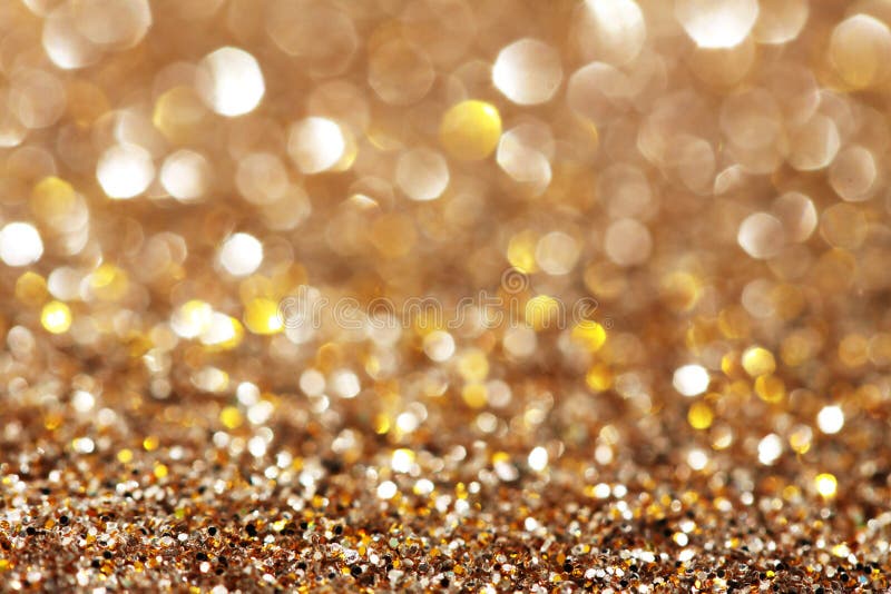Silver And Gold Glitter Background
