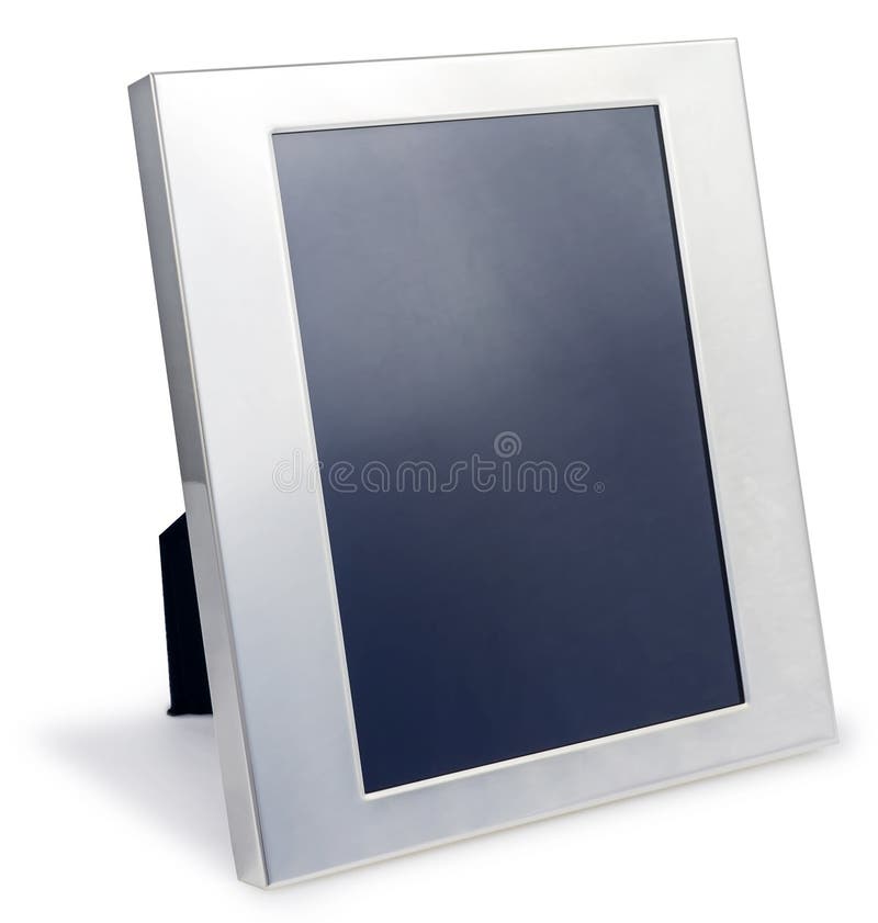 Decorative Silver Metal Frame Stock Photo Image of frame, edging