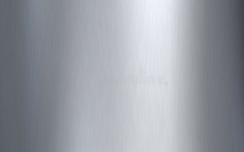 Silver Metallic Gradient with Scratches. Titan, Steel, Chrome, Nickel
