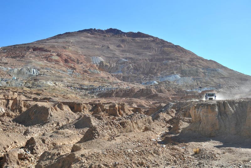 Silver mines of Potosi stock image. Image of landmark - 56984349
