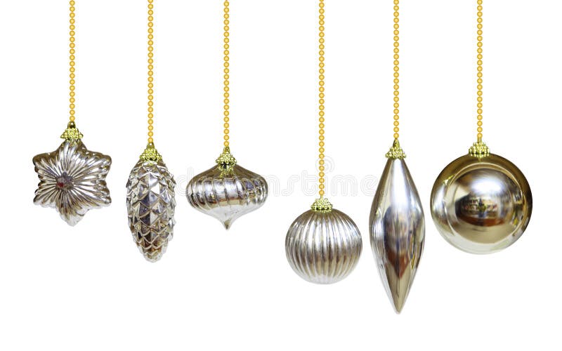 Silver Ornaments stock photo. Image of shine, decoration 10516234