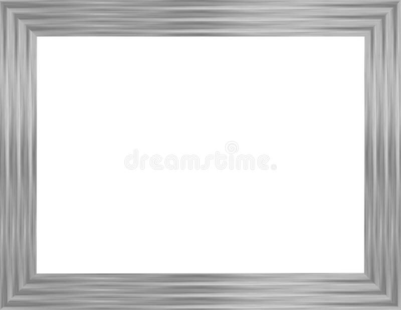 Silver Picture Frame 1 stock illustration Silver Picture Frame 1 stock illustration