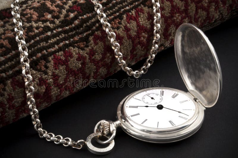Silver Pocket Watch Picture. Image: 14690943