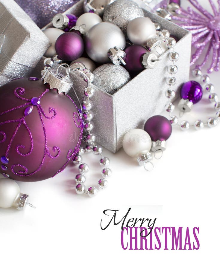 33 Top Images Purple And Silver Christmas Decorations - Thirty Fabulous Christmas Trees - Home Trends Magazine