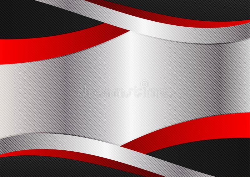 red and silver background