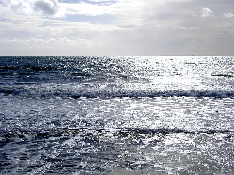 Download Silver Sea stock photo. Image of beach, holidays, nature - 29882