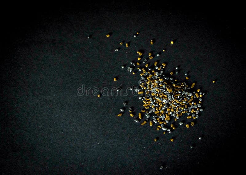 Silver sprinkles stock photo. Image of sugar, pretty 51581150