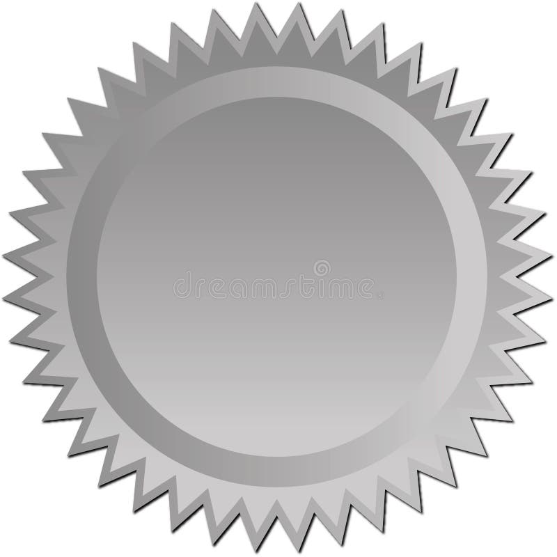 Silver Starburst vector illustration Silver Starburst vector illustration