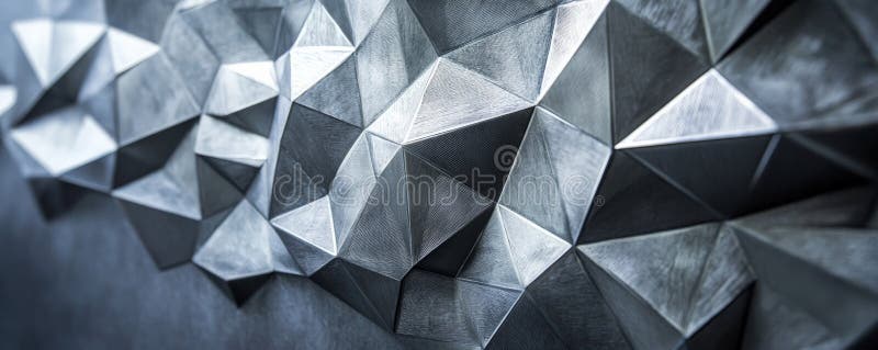A silver textured surface with intricate, geometric engravings, adding a modern, sophisticated royalty free stock photography