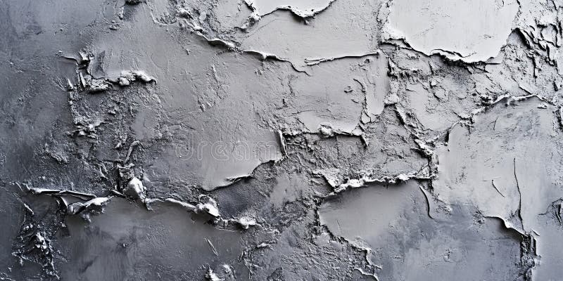 A silver textured surface with a rough, gritty texture, reminiscent of raw, unpolished metal, adding a rugged, industrial feel. AI generated