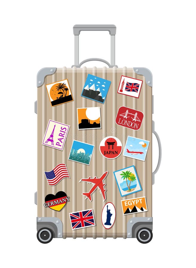 Embellishments Stickers Travel Bag Sticker~ Kawaii Travel Bag~ Cute ...