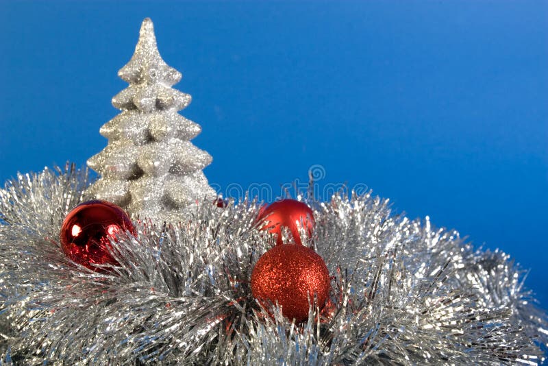 Silver tree and globes