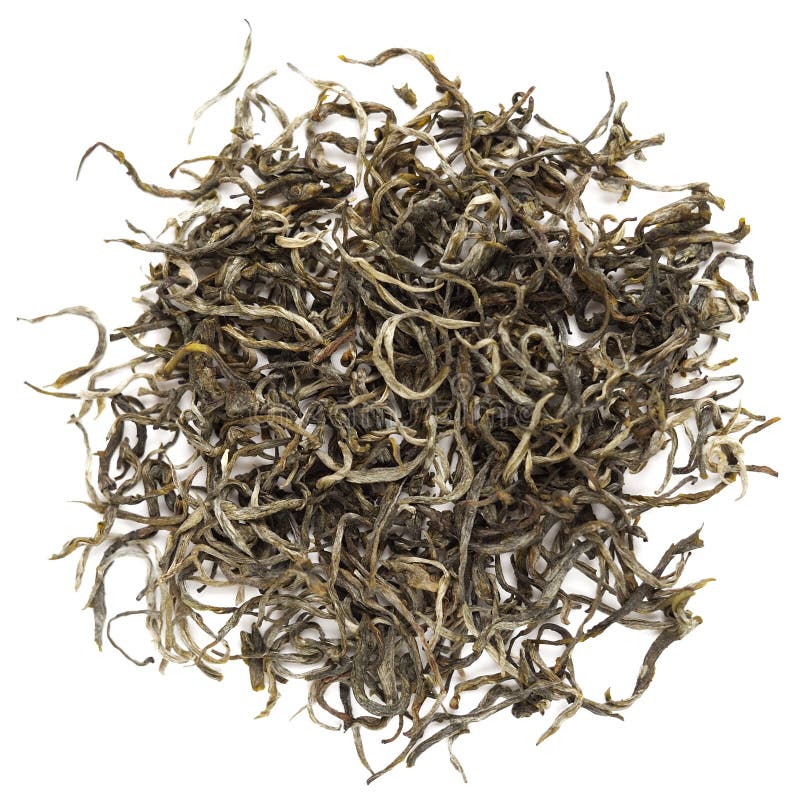 Simao Yin Si green tea stock photo. Image of organic 45655210