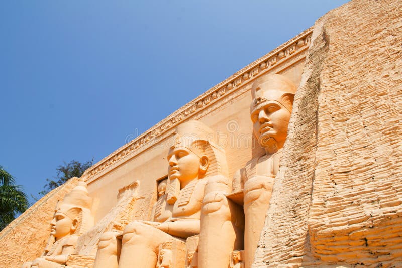 Abu Simbel, Egito fotos de stock