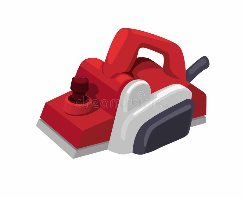 Simbol obiect instrument de măcinare electrică a lemnului pentru tâmplărie, ilustrarea vectorului royalty free illustration