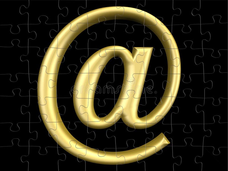 simbolo del email 3D royalty illustrazione gratis simbolo del email 3D royalty illustrazione gratis