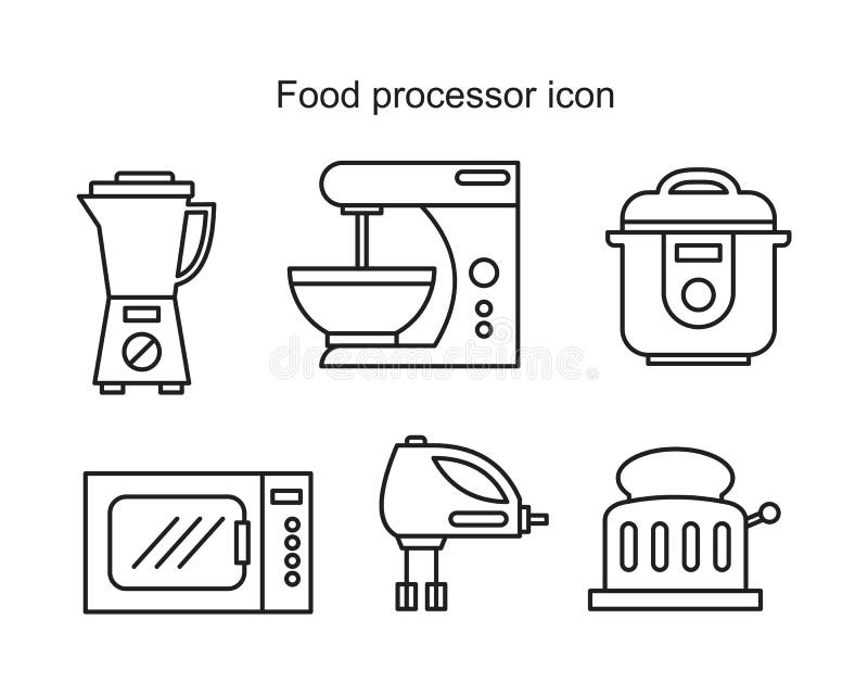 Food processor icon template black color editable. Food processor icon symbol Flat vector illustration for graphic and web design. Food processor icon template black color editable. Food processor icon symbol Flat vector illustration for graphic and web design