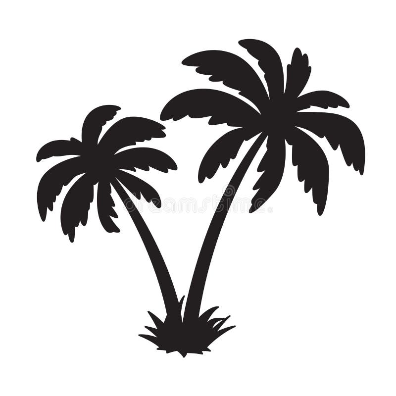 Simbolo dell'illustrazione del fumetto del carattere del delfino di logo dell'isola dell'icona di vettore della noce di cocco del royalty illustrazione gratis