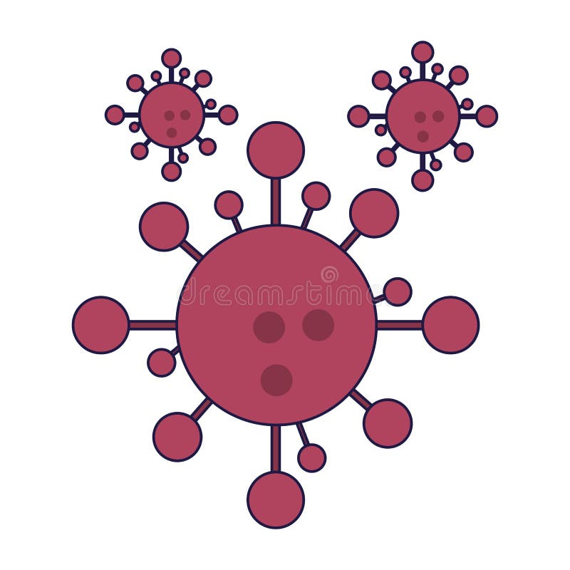 Simbolo delle molecole di Bacterias royalty illustrazione gratis Simbolo delle molecole di Bacterias royalty illustrazione gratis