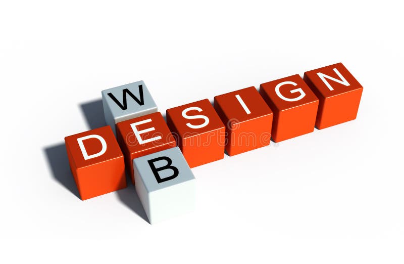 Simbolo di web design illustrazione vettoriale Simbolo di web design illustrazione vettoriale