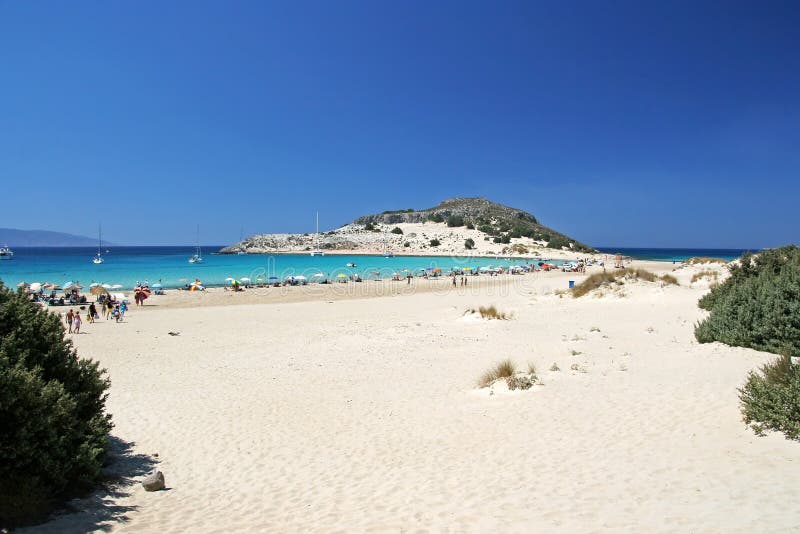 Simos Beach royalty free stock image Simos Beach royalty free stock image
