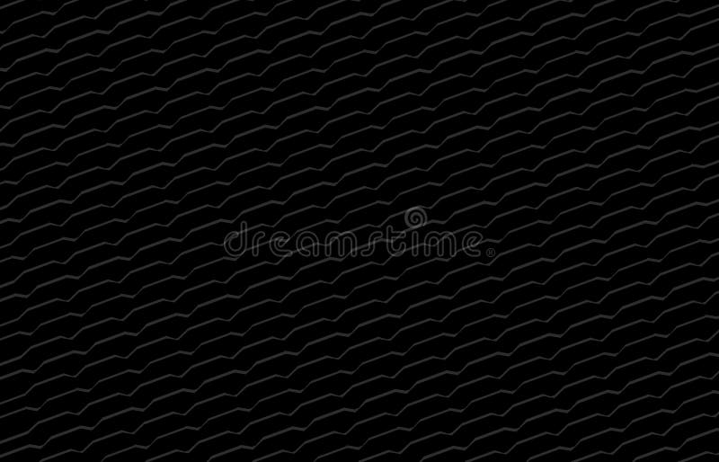 Simple Black Color Background, Modern Black Background, Art Line Shape Zig  Zag Doodle Dark Wallpaper, Black Serrated Striped Stock Vector -  Illustration of clean, glow: 144894981