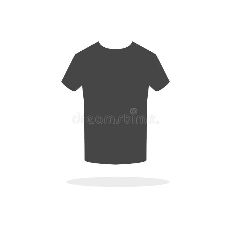 Men S Black T-shirt Short Sleeve In Front And Back Views. Vector ...