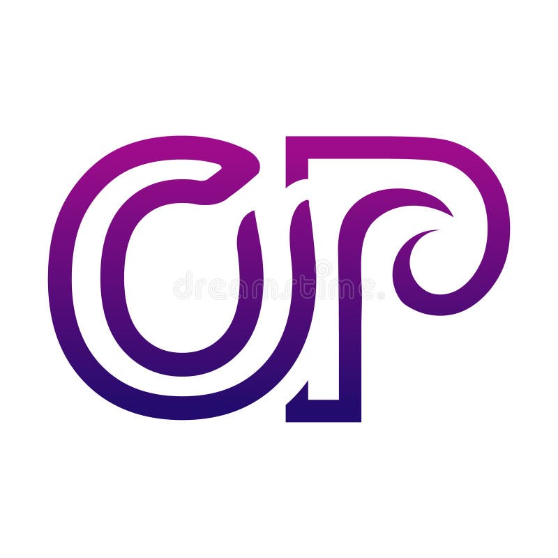 Stylish Creative OP Logo Icon Design Stock Vector Illustration of concept, icon 233516548