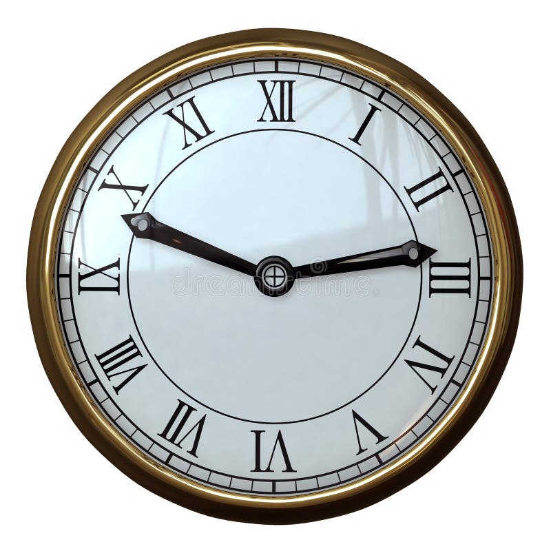 Simple Clock Roman Numeral