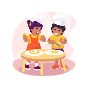 Simple Cooking Skills Isolated Cartoon Vector Illustration Stock Simple Cooking Skills Isolated Cartoon Vector Illustration Stock