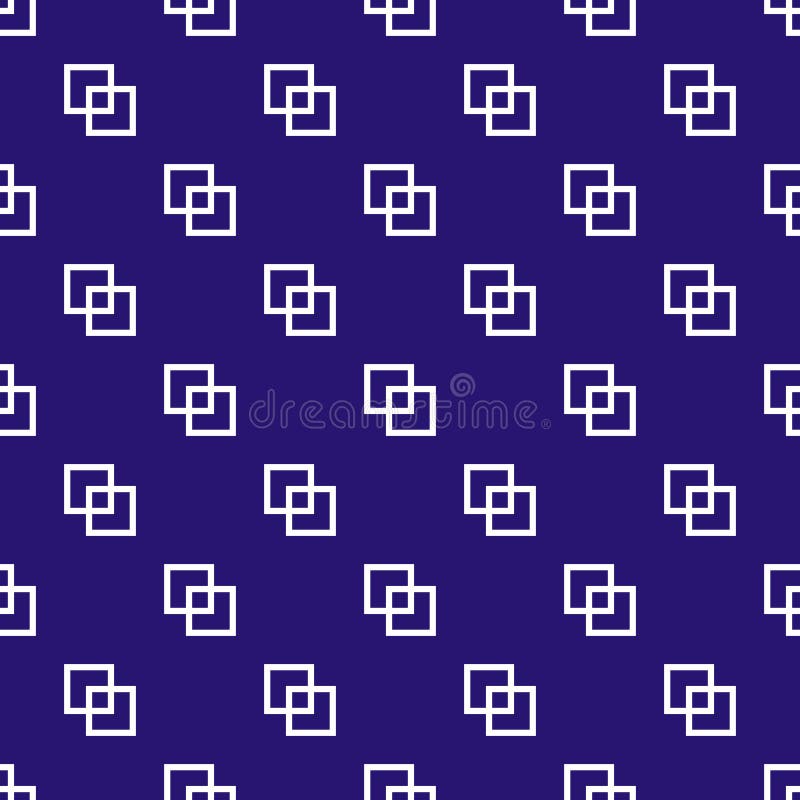 Simple Dot Square with Small Corner Seamless Pattern Background