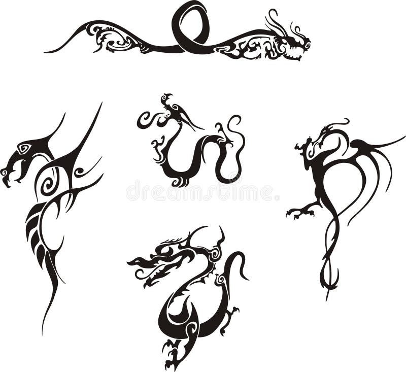 How to Draw Dragon Tattoo on Hand in Simple Way  Best Dragon Tattoo Design   YouTube
