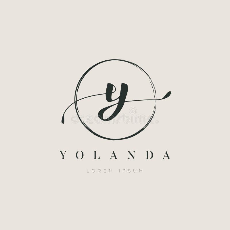 Simple Elegant Initial Letter Type Y Logo Sign Symbol Icon royalty free illustration Simple Elegant Initial Letter Type Y Logo Sign Symbol Icon royalty free illustration