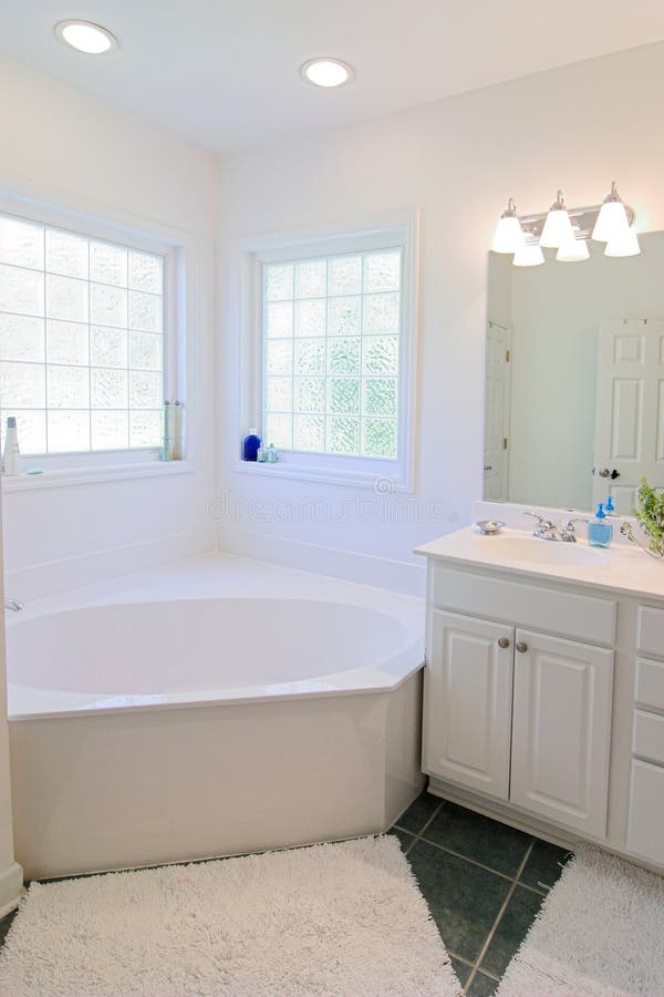 Elegant Bathroom with Clawfoot Tub Stock Image Image of mirror