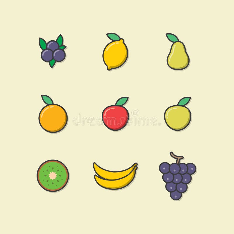 How to Draw Fruits | Easy Drawing and Painting Fruits | KS ART | Fruits  drawing, Easy drawings, Circle drawing
