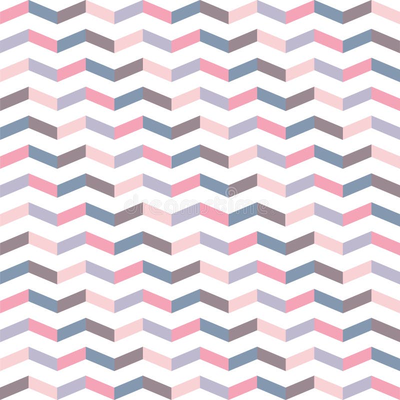 Simple Geometric Pattern in Pastel Colors Stock Vector Illustration