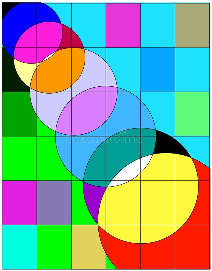 Simple graphic design-2 stock illustration