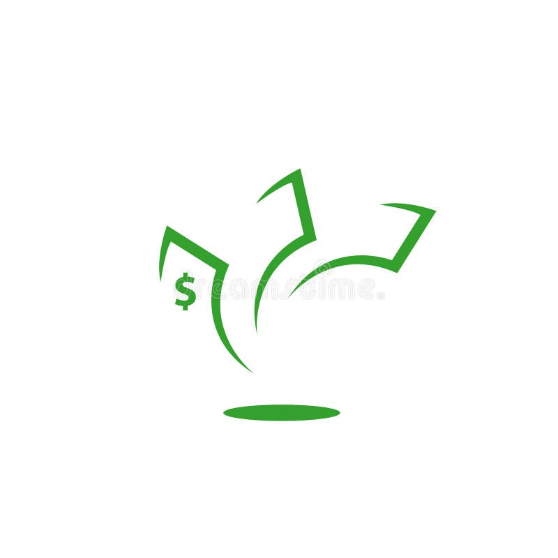 simple green money dollar sign Icon logo vector stock illustration simple green money dollar sign Icon logo vector stock illustration