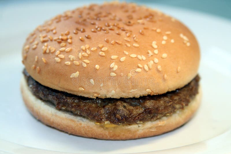 Simple Hamburger Royalty Free Stock Image Image 727566