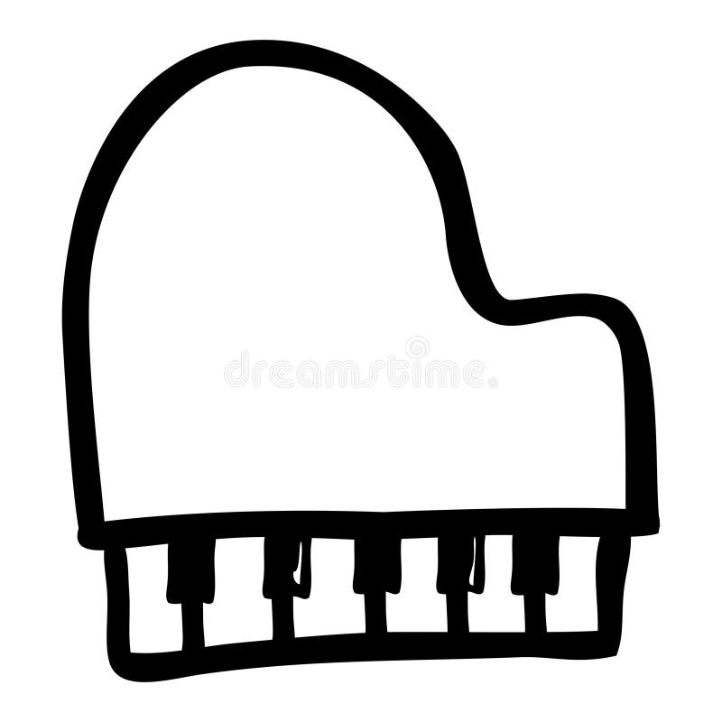 How to Draw a Piano  Easy Drawing Tutorial For Kids