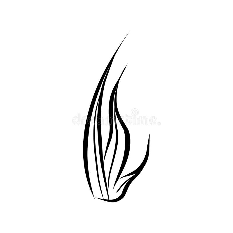 Simple Hand Drawn Vector Drawing in Black Outline. Doodle Style, Ink