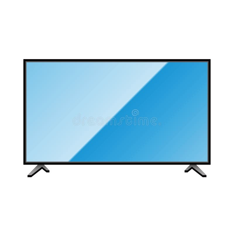 Simple Illustration Large TV Stock Illustration Illustration Of simple-illustration-large-tv-stock-illustration-illustration-of