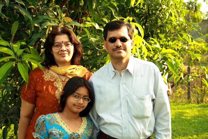 Simple Indian family